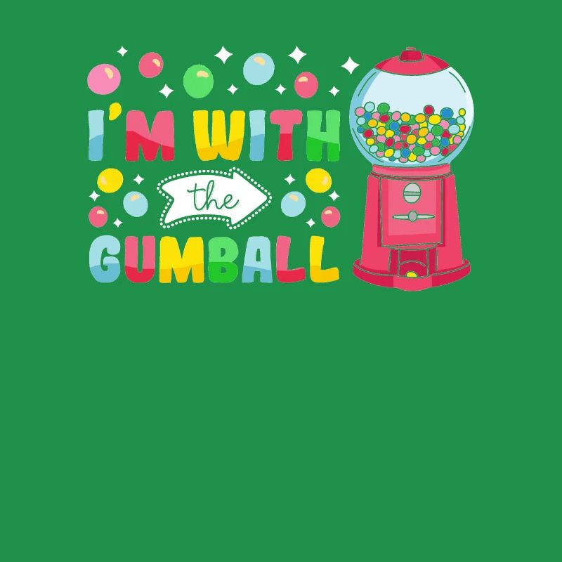 Funny chewing gum machine