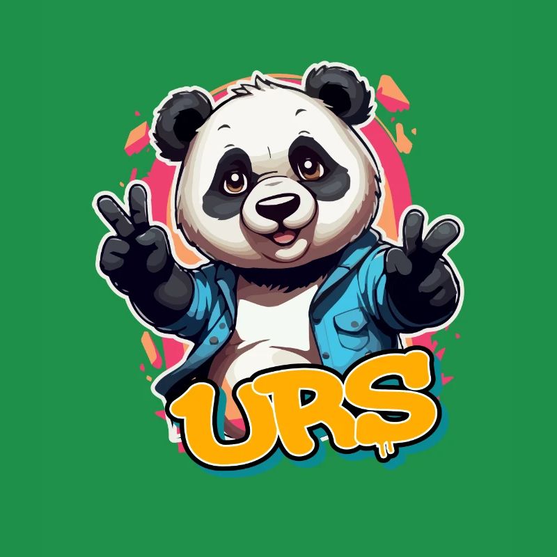 LARS - Handsome boy name with cool panda