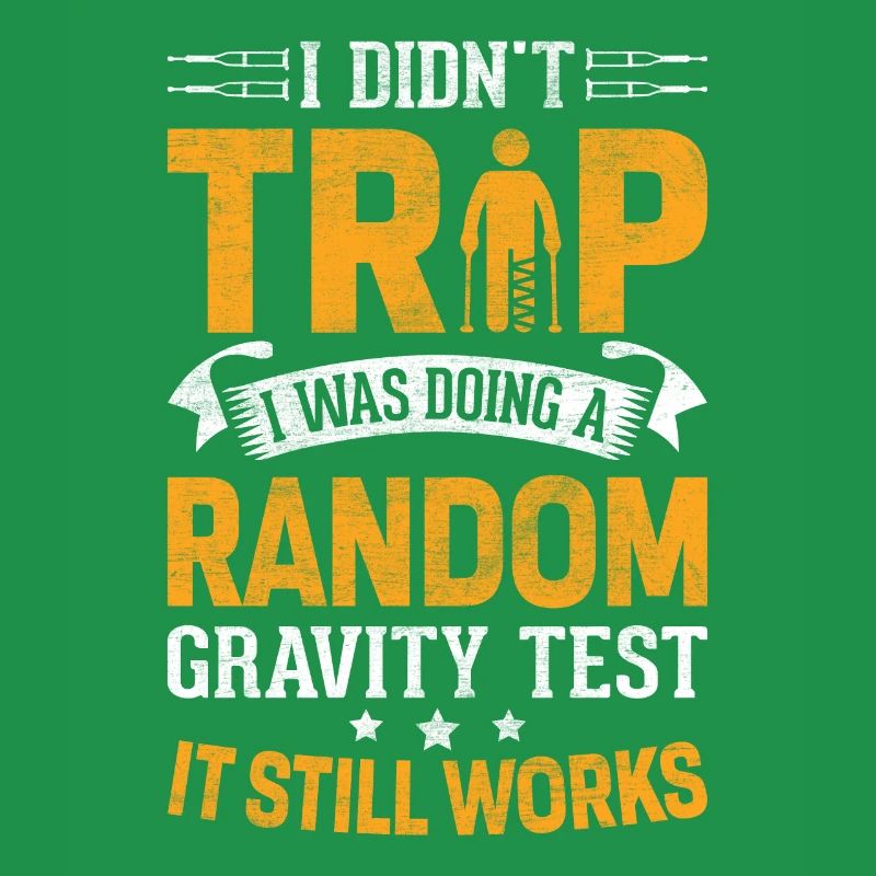 Funny Gravity Clumsy Fall Broken Bone Gravity