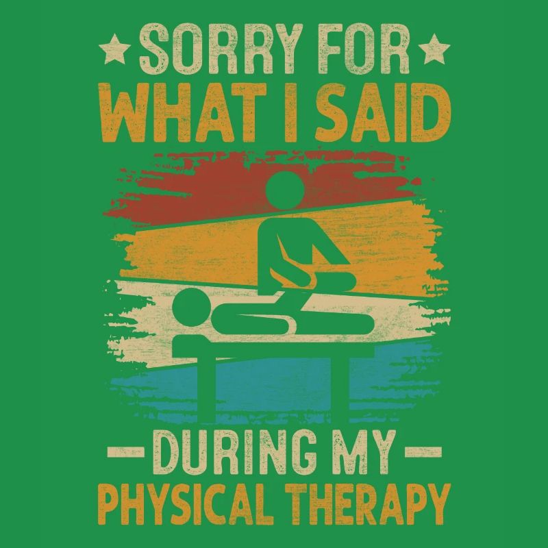 Funny Physical Therapy Knee Operation Post