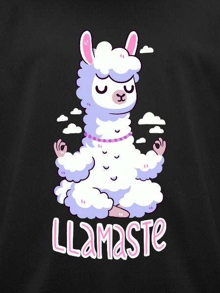 Lama meditates - Namaste!