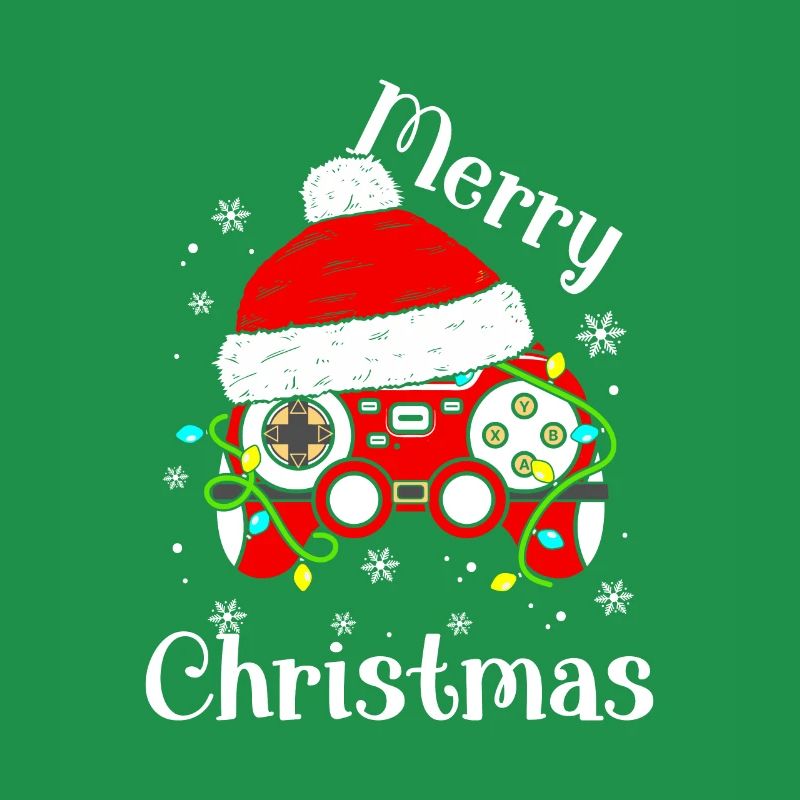Game Console Controller Santa Claus