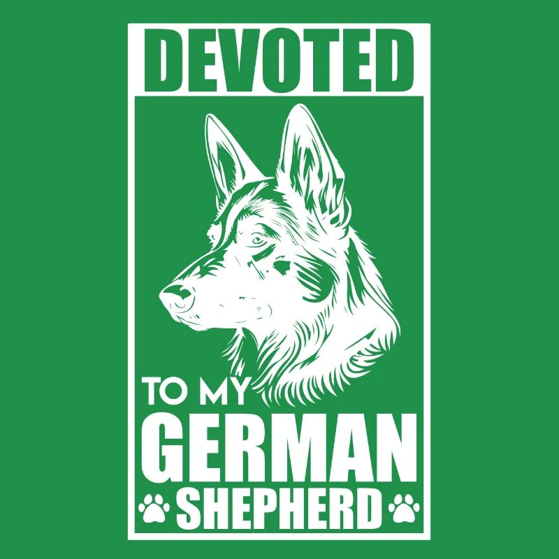 Schäferhund DEVOTED TO MY GERMAN SHEPHERD