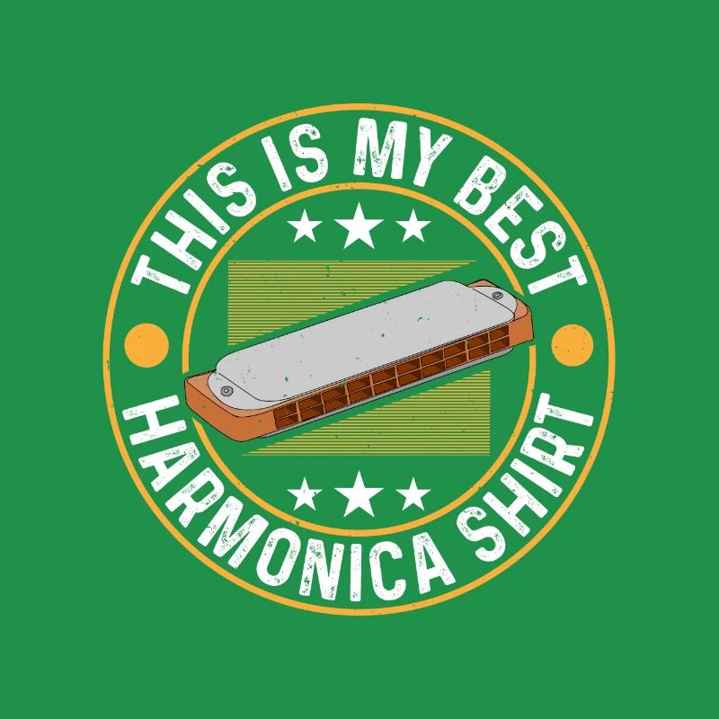 C’est ma meilleure chemise d’harmonica Harmonica musical