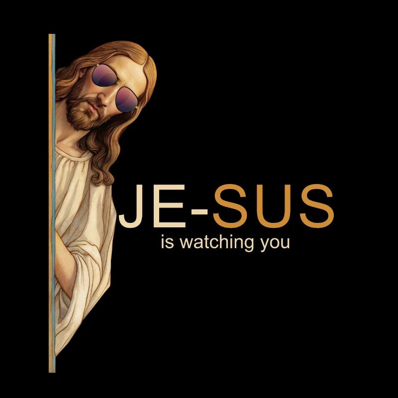 Style céleste de Jésus cool