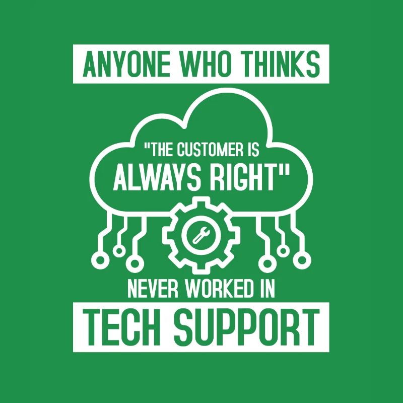 Je n’ai jamais travaillé dans le support technique Support technique informatique