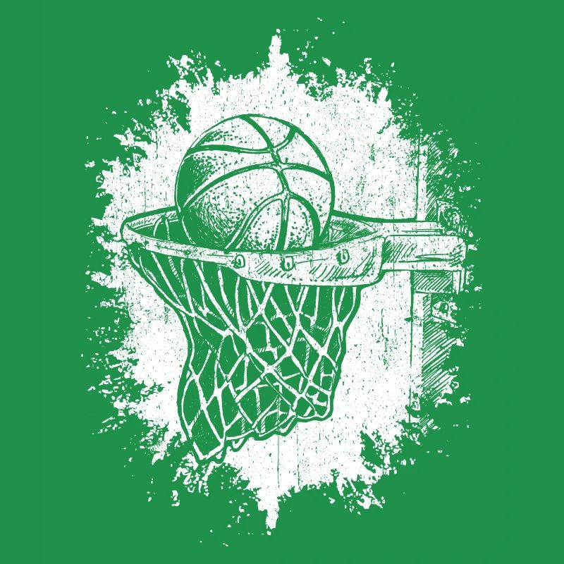 Dunking Basketteur Joueur de basket-ball d’équipe