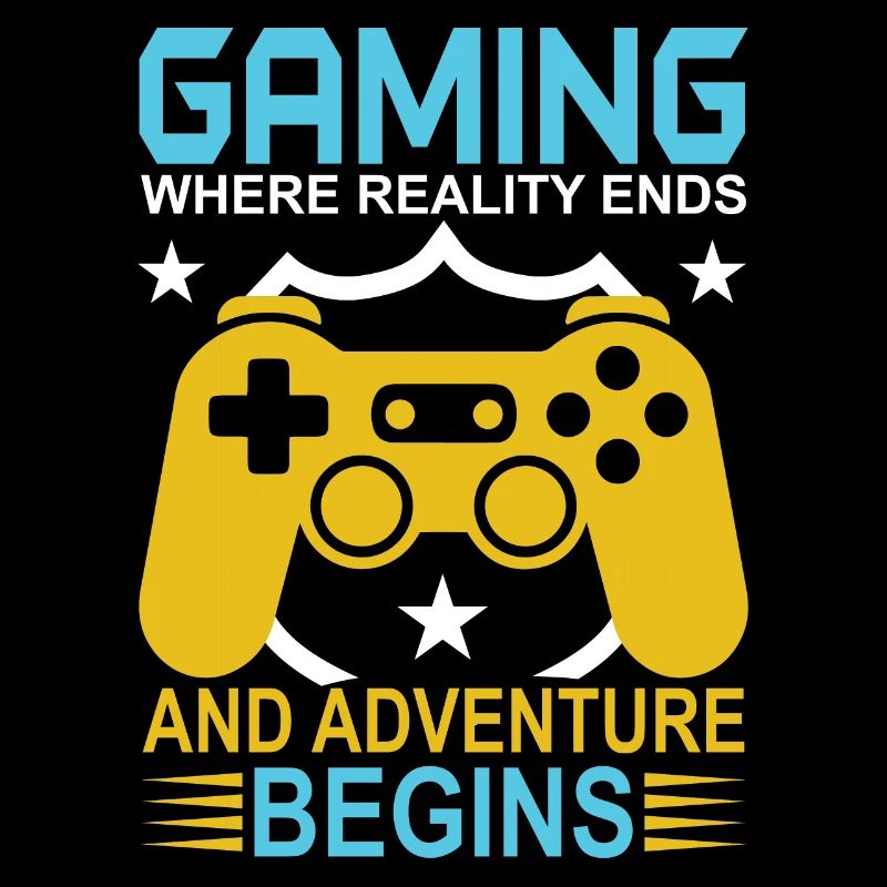 Gaming: Where Reality Ends And Adventure Begins.