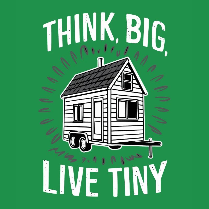 Rolling Tiny House Minimalistischer Lebensstil
