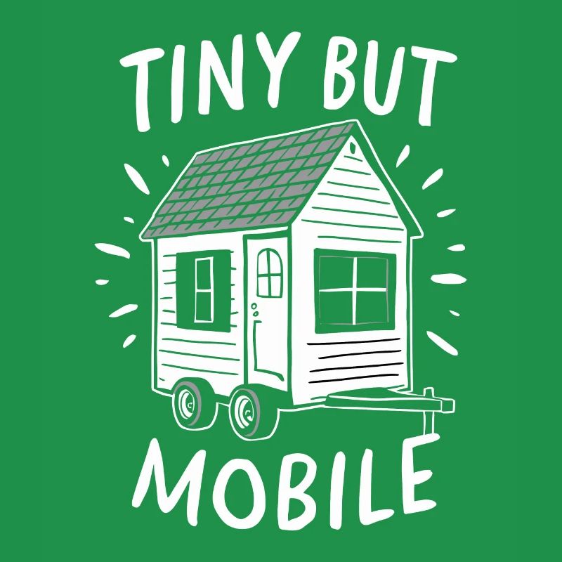 Rolling Tiny House Minimalistischer Lebensstil