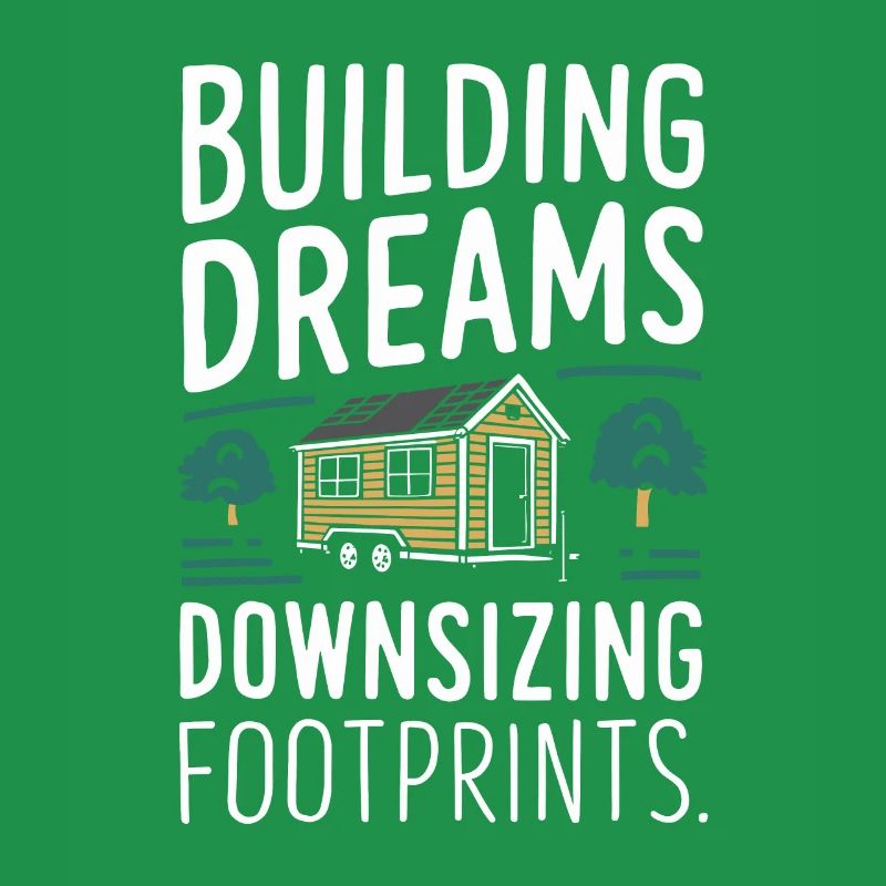 Rolling Tiny House Minimalistischer Lebensstil