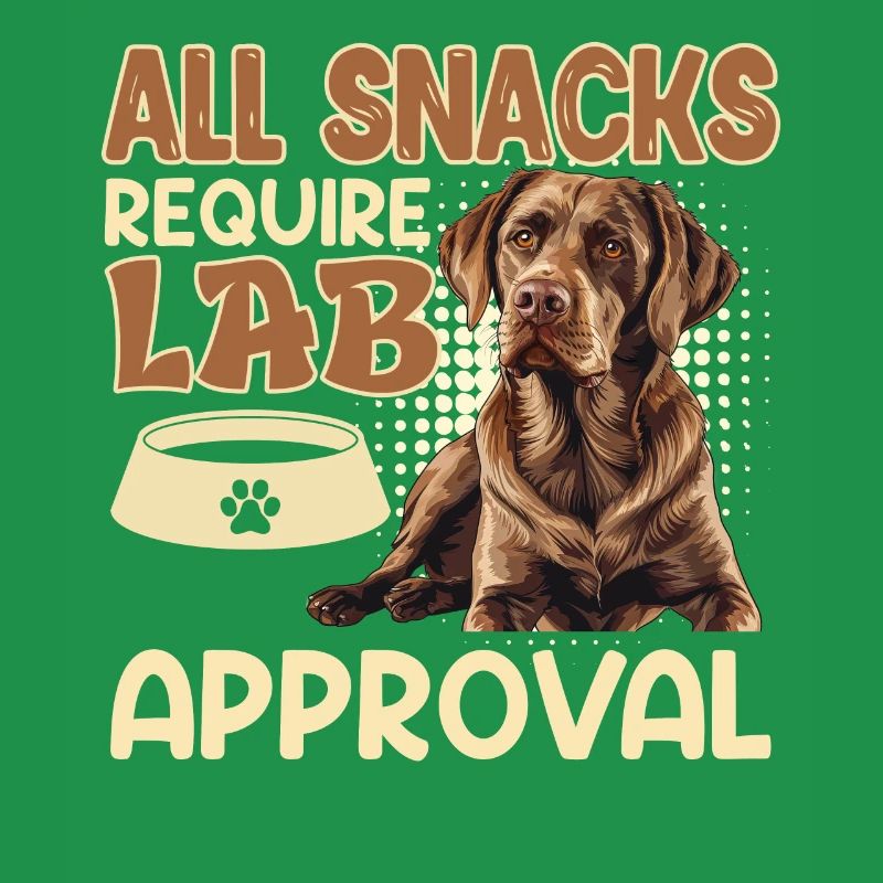 Labrador Fan ALL SNACKS REQUIRE LAB APPROVAL