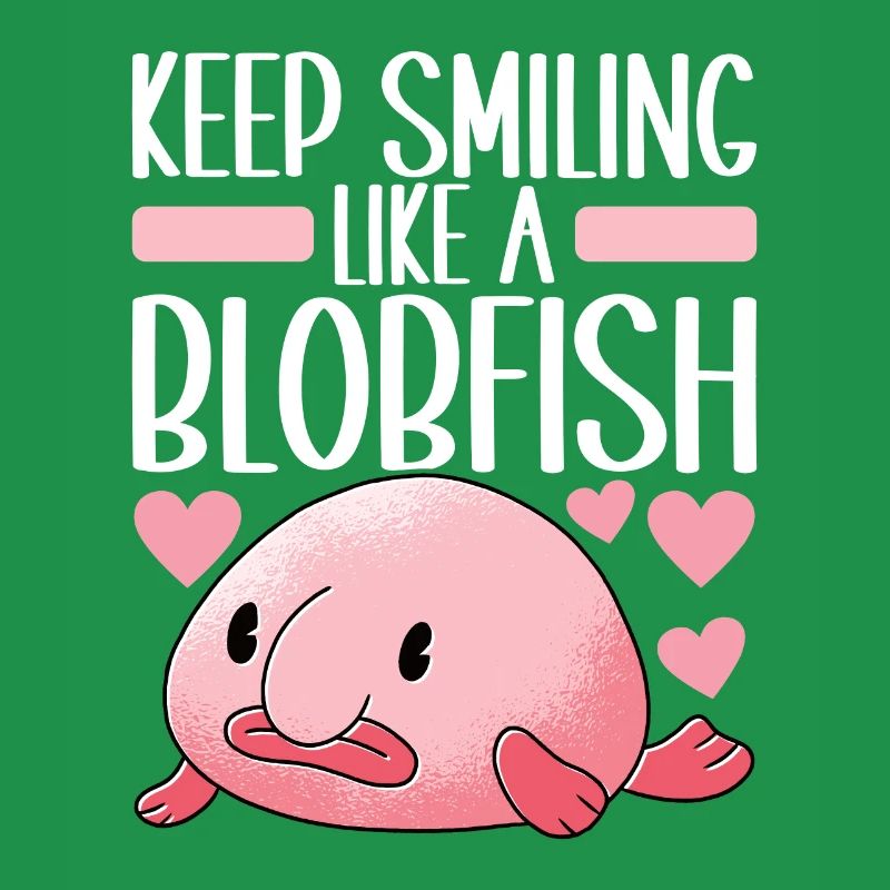 Cute Blob Fish Ugly Fish