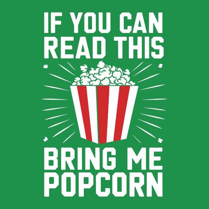 Dicton de pop-corn amusant, pop-corn en rafale