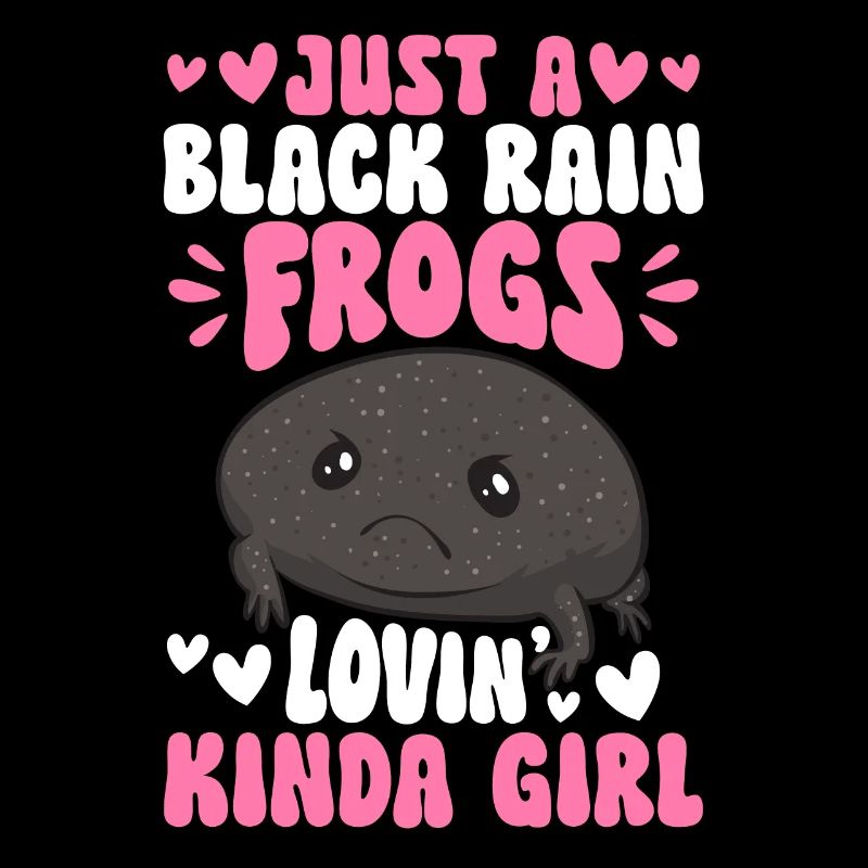 Black Rain Frog Breviceps Fuscus Frog
