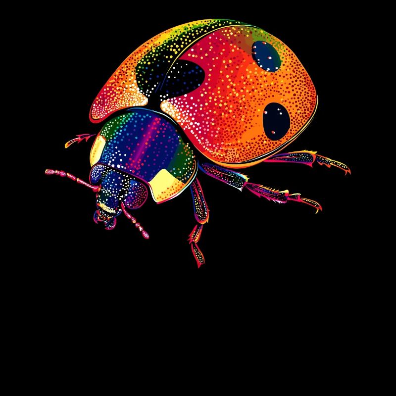 Ladybug Ladybug Insects Colorful Cute Ladybugs