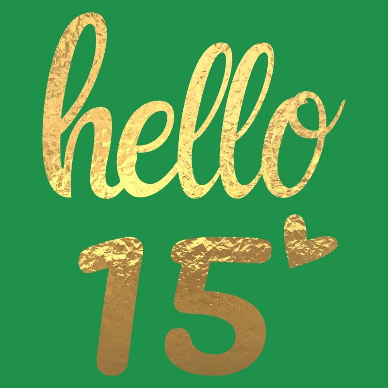 Hello 15 doré