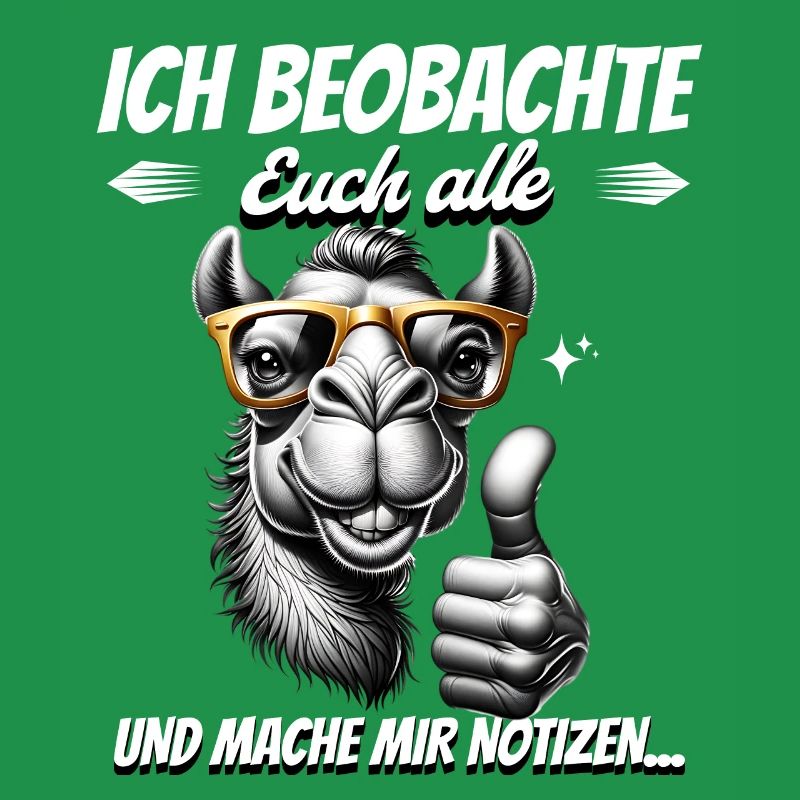 Ich Beobachte Euch Alle Und Mache Mir Notizen