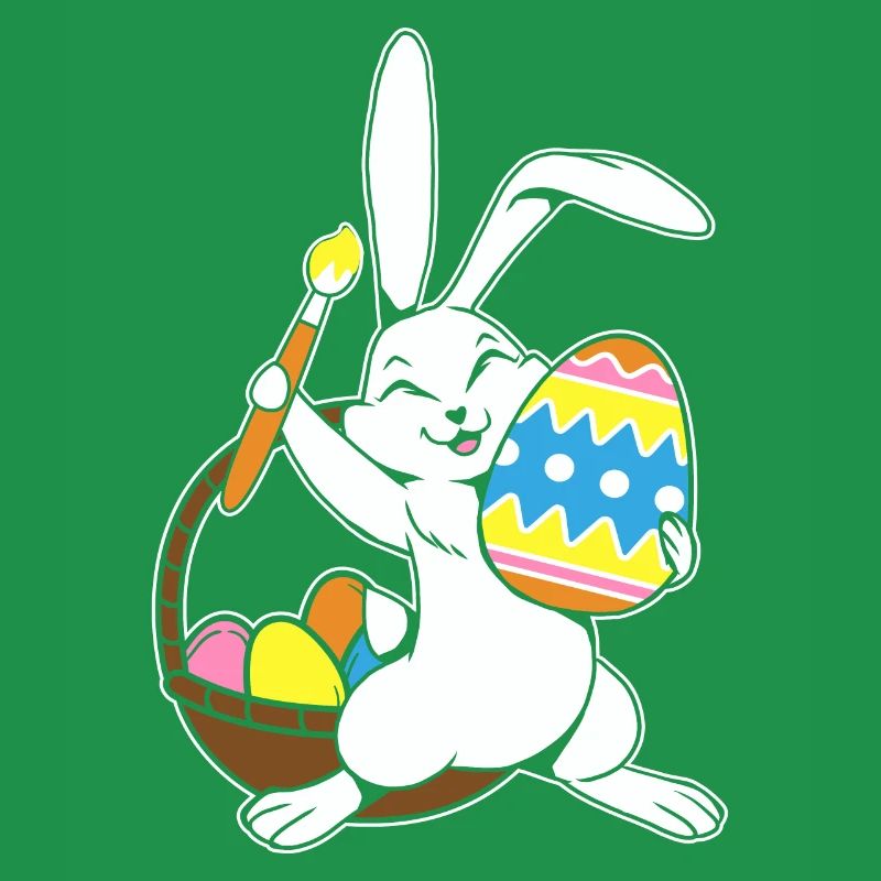 Osterhase Bemalt Ostereiger Eierbemalen Eiersuche