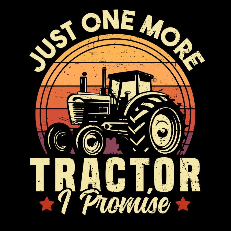 Nur noch ein Traktor Ich verspreche der Landwirtschaft
