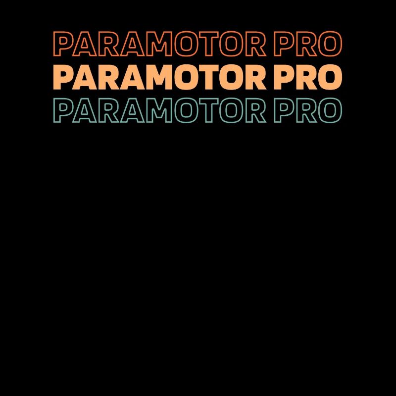 Paramotor paragliding