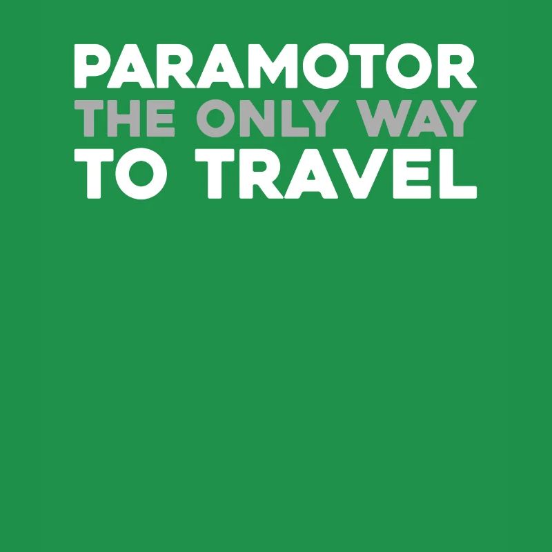 Paramotor paragliding