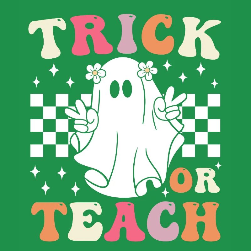 Groovy Trick oder Halloween Lehrer unterrichten