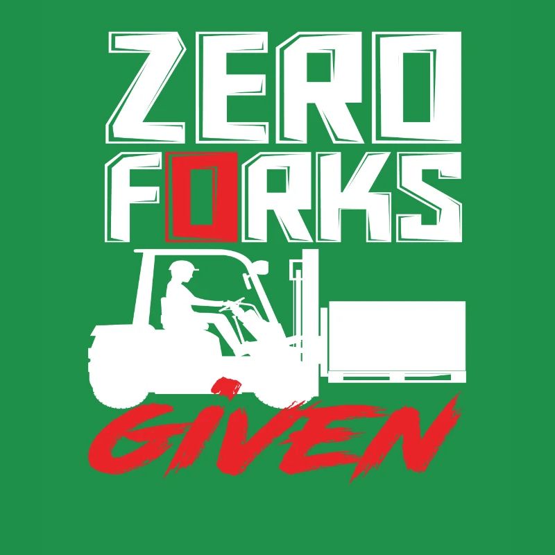 Zero Forks Given Staplerfahrer Humor
