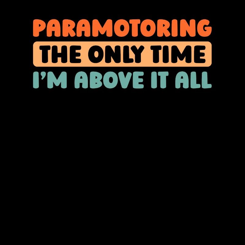 Paramotor paragliding