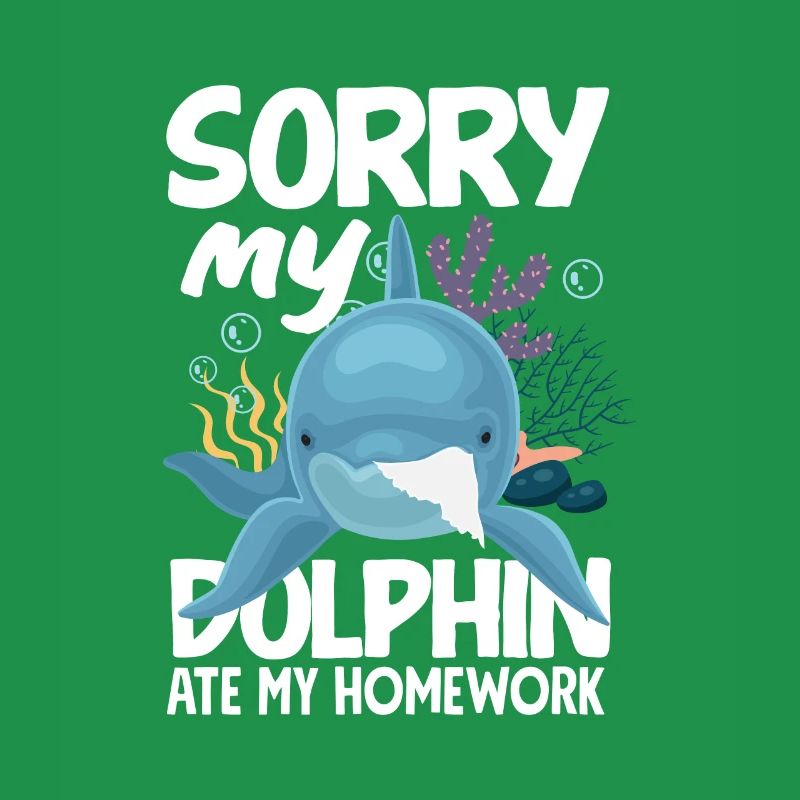Mon dauphin a mangé mes devoirs