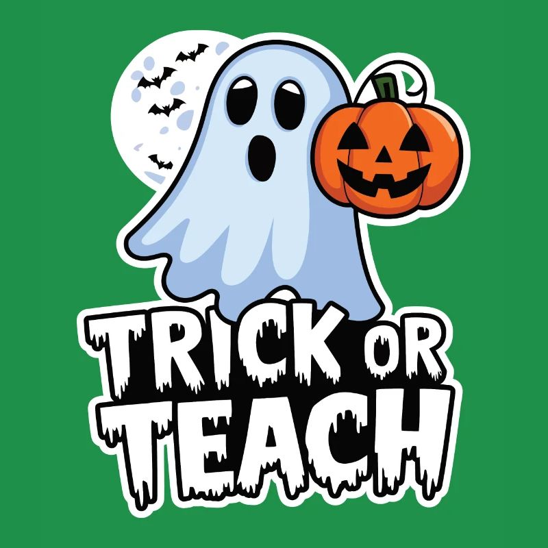 Trick Or Teach Halloween Lehrer