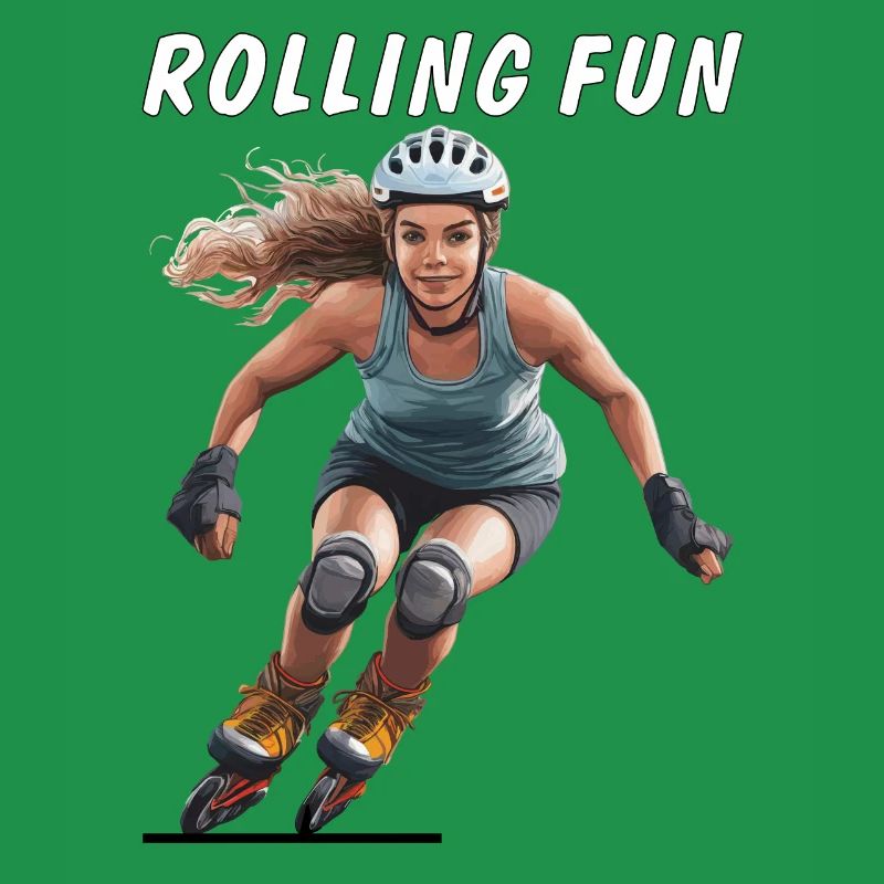FRAU ROLLSCHUHE ROLLING FUN