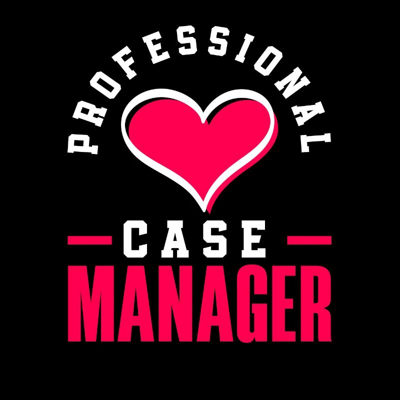 Professional Case Manager Heart Design