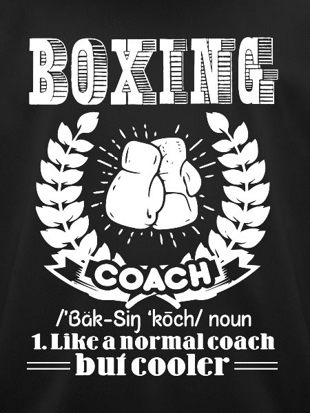 Boxing Coach Definition
