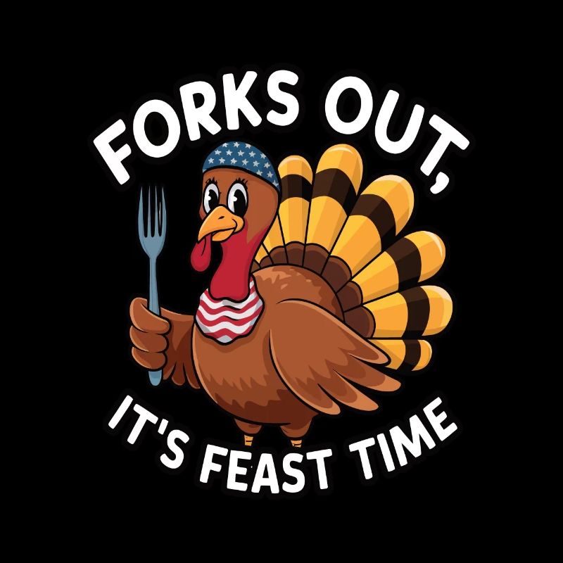 Dinde drôle de Thanksgiving