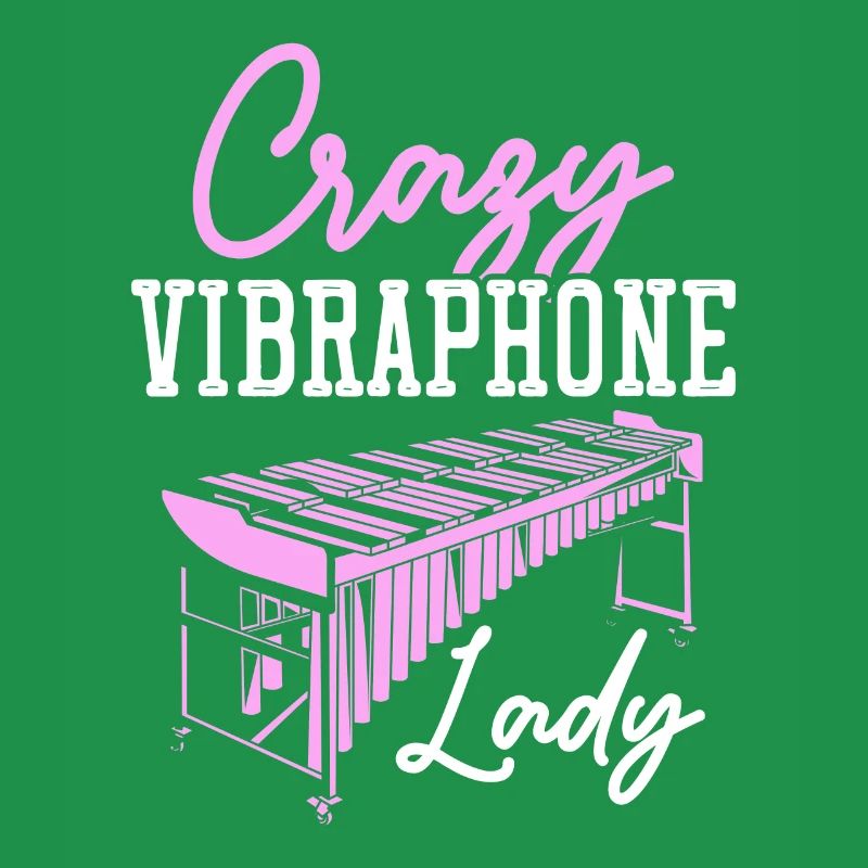 Crazy Vibraphone Lady Mallet Clavier Electrique