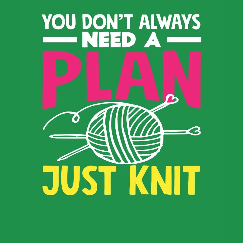 Knitting No Plan Just Knitting