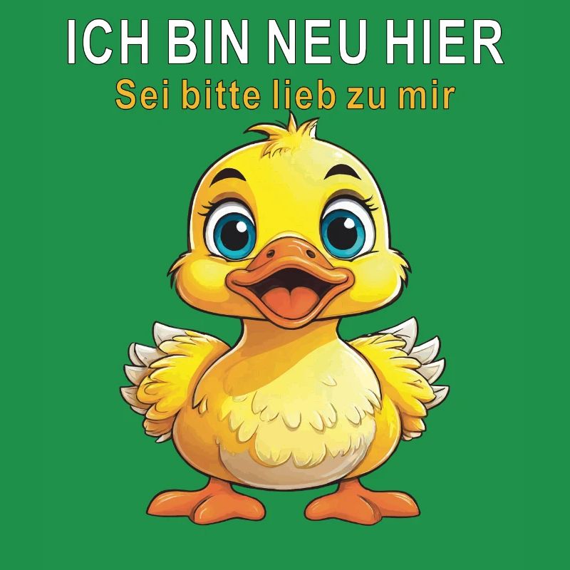 ICH BIN NEU HIER SEI LIEB