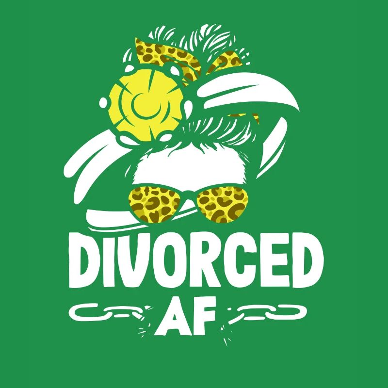 Divorced Bold Statement Scheidung
