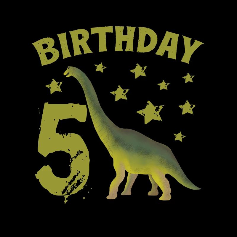 5 Jahre alter Geburtstag Junge Dino Volcano - 5.