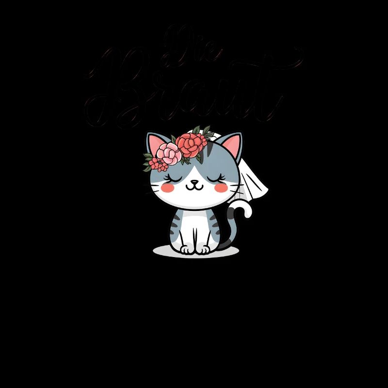 Bride Bride To Be Cat Kitten Engagement Bachelor Party