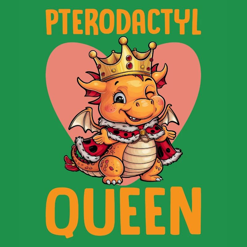 Ptérodactyle Queen Dino Design