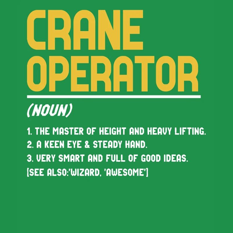 Crane operator definition