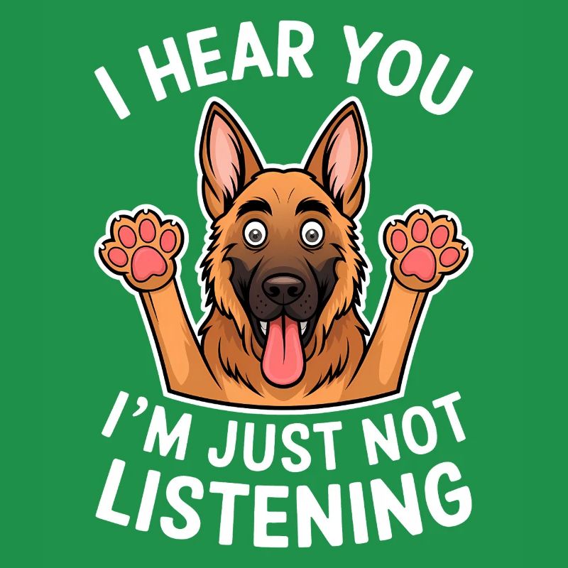 Deutscher Schäferhund Spruch Schäferhund Geschenk