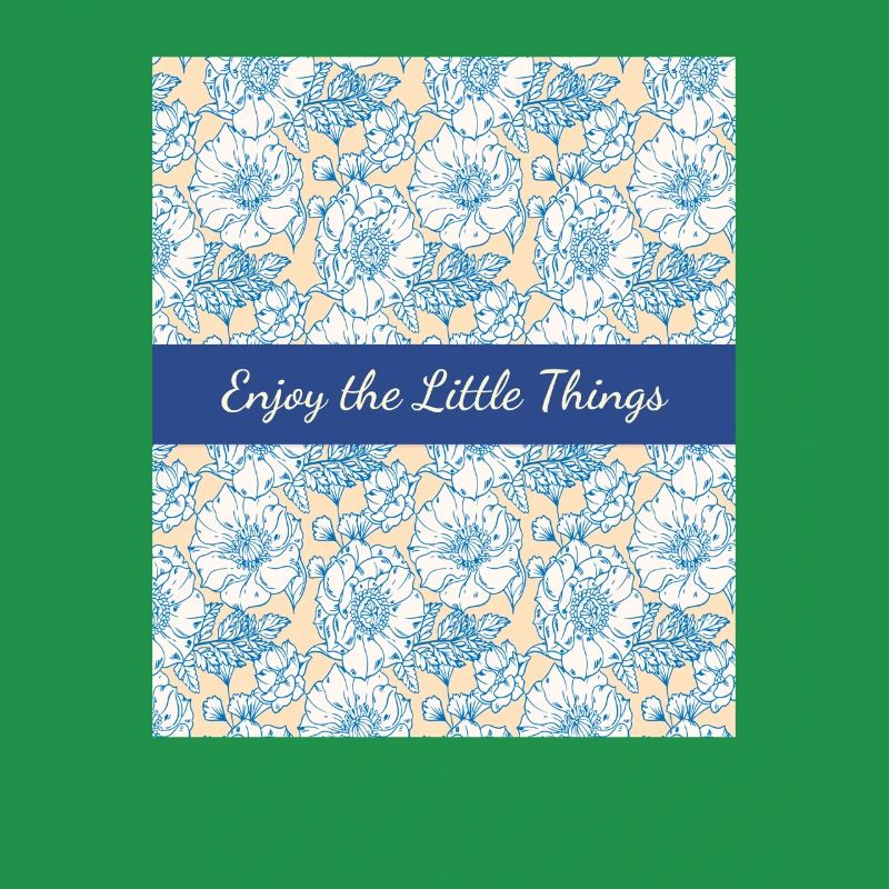 Enjoy the little things with floral patterns