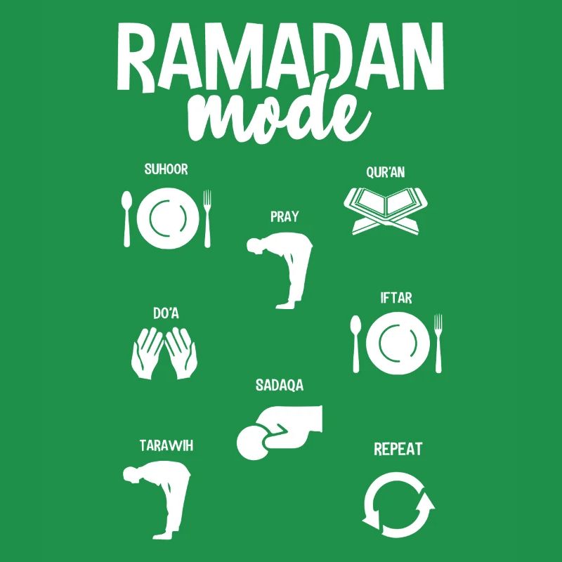 Ramadan Modus Eid Mubarak Celebration