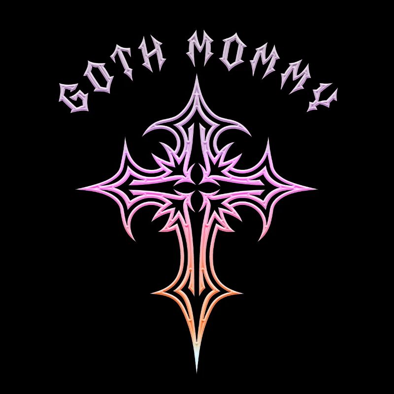 Goth Mommy! Gothic Aesthetics Y2K Cross