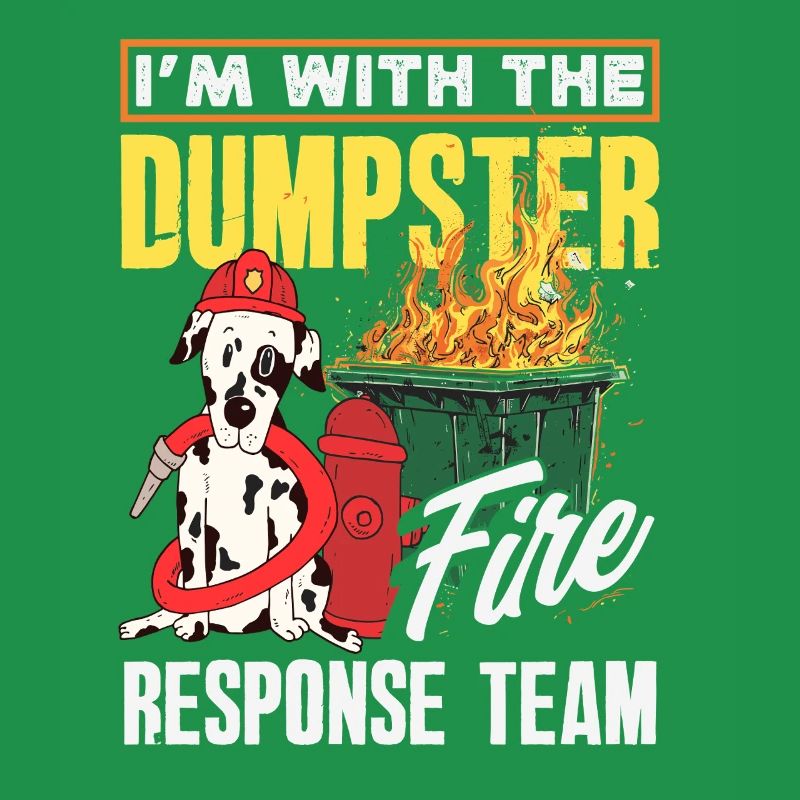 Müllcontainer Fire Response Team Leader