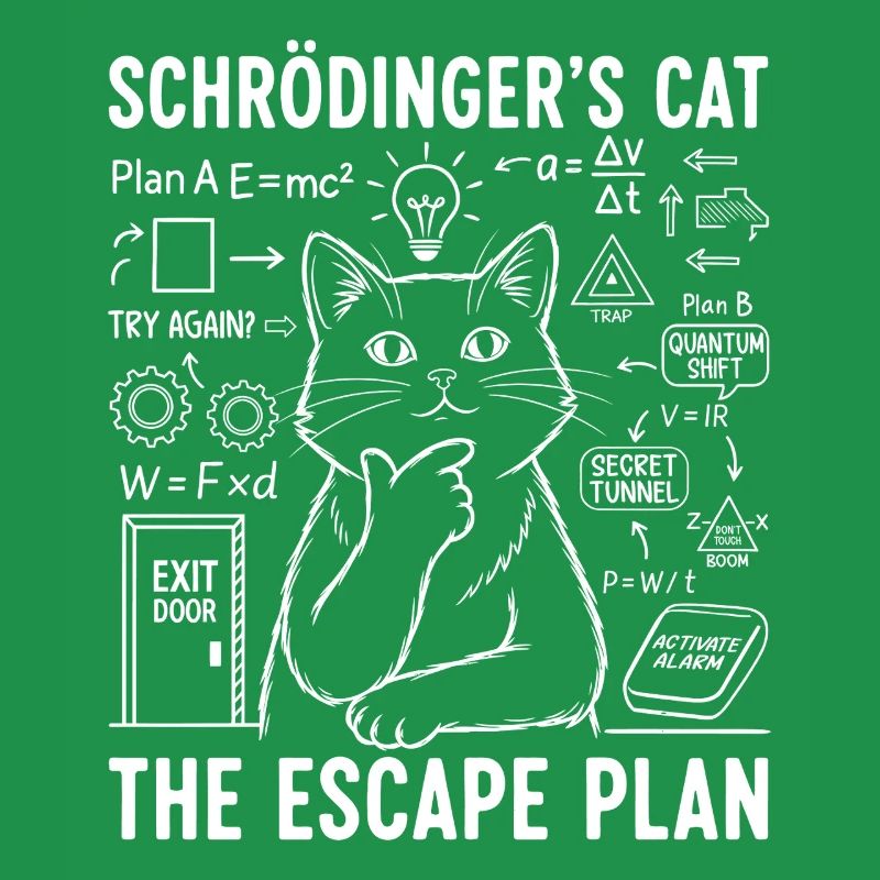 Le plan d’évasion du chat de Schrödinger