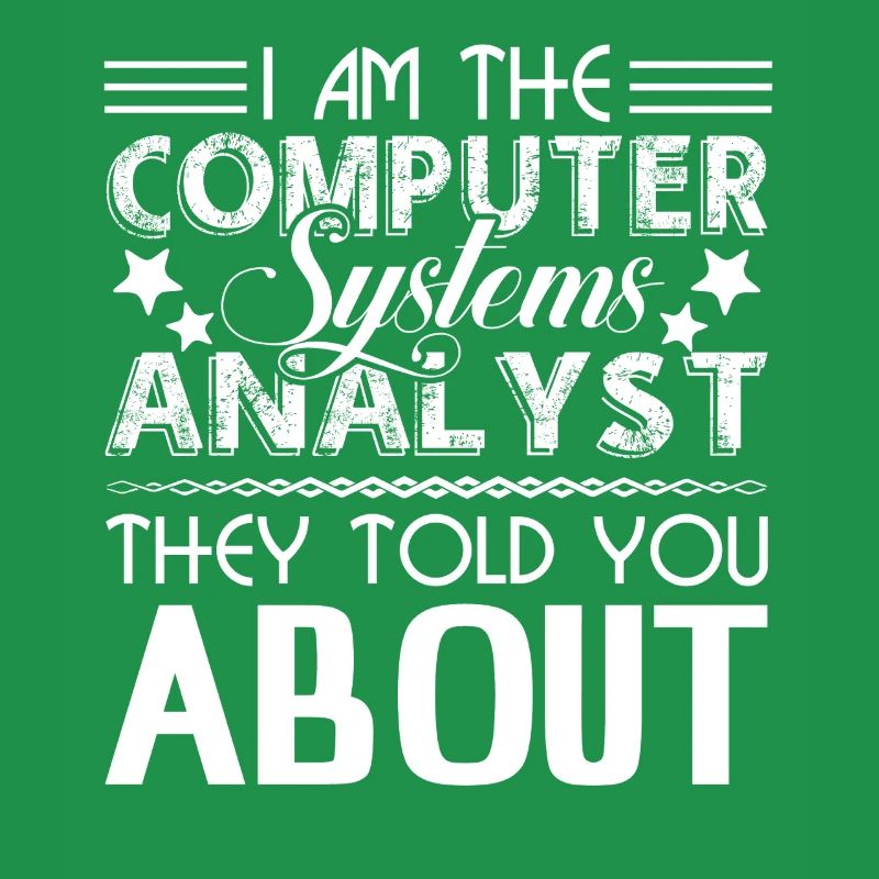I Am The Computer Systems Analyst